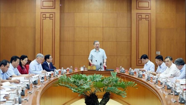 Tổng Bí thư Tô Lâm: Tháo gỡ vướng mắc phát sinh, đảm bảo tính thống nhất, đồng bộ của hệ thống pháp luật