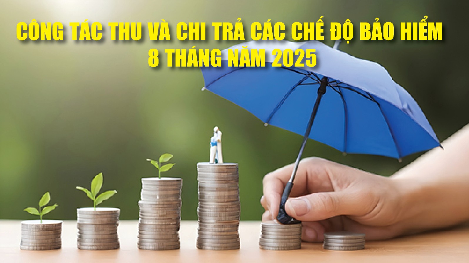 Infographics: 8 tháng năm 2025, thu và chi trả các chế độ bảo hiểm đạt 388.420 tỷ đồng