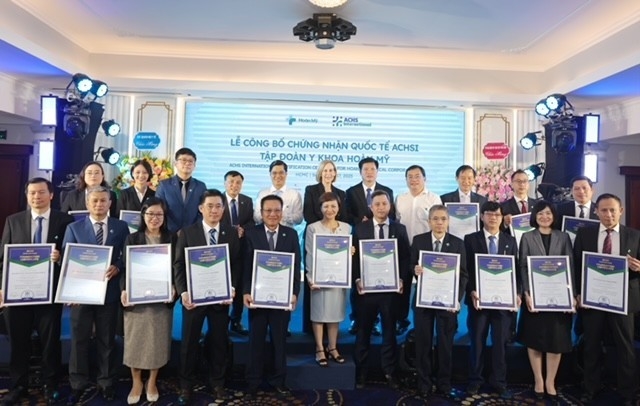Tập đoàn y khoa Hoàn Mỹ đạt chuẩn quốc tế ACHSI toàn diện