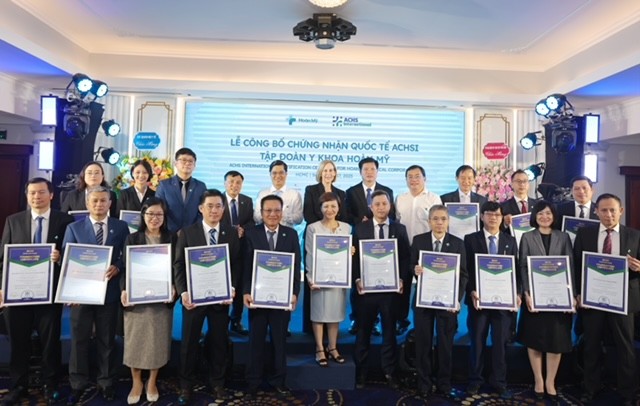 Tập đoàn y khoa Hoàn Mỹ đạt chuẩn quốc tế ACHSI toàn diện