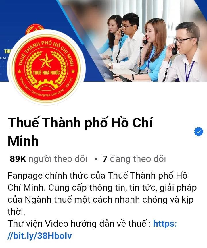 Thuế TP. Hồ Chí Minh cảnh báo về tình trạng giả mạo trên mạng xã hội