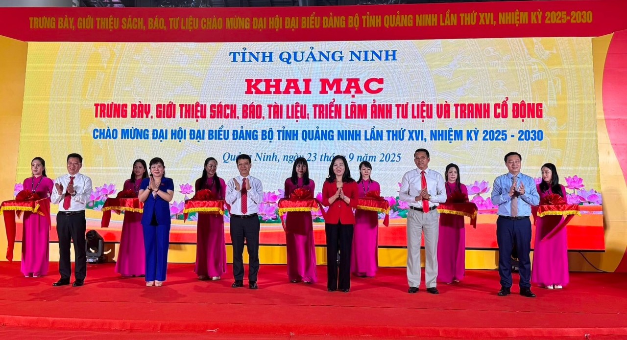 Quảng Ninh tổ chức trưng bày, triển lãm chào mừng Đại hội Đảng bộ tỉnh