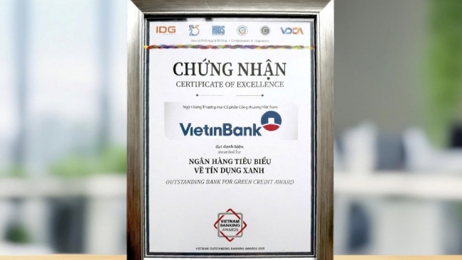 VietinBank 2 năm liên tiếp là “Ngân hàng tiêu biểu về tín dụng Xanh”