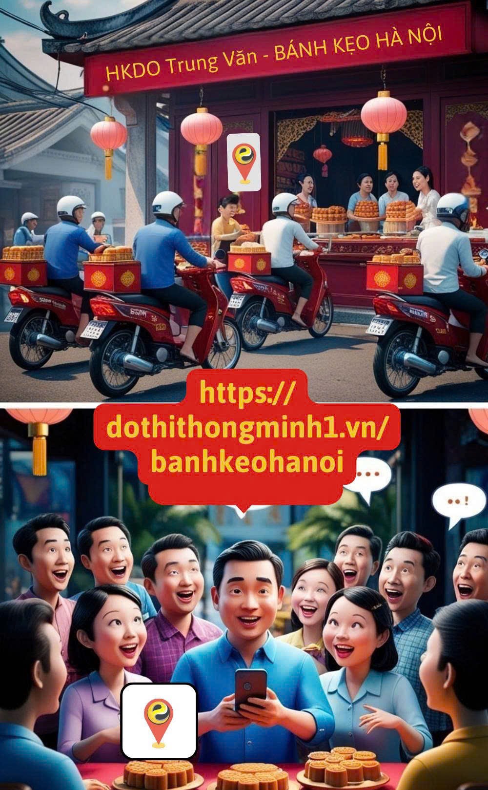 Trung thu kết nối hokinhdoanh.online: Từ chiếc bánh tri ân đến cánh cửa số hóa
