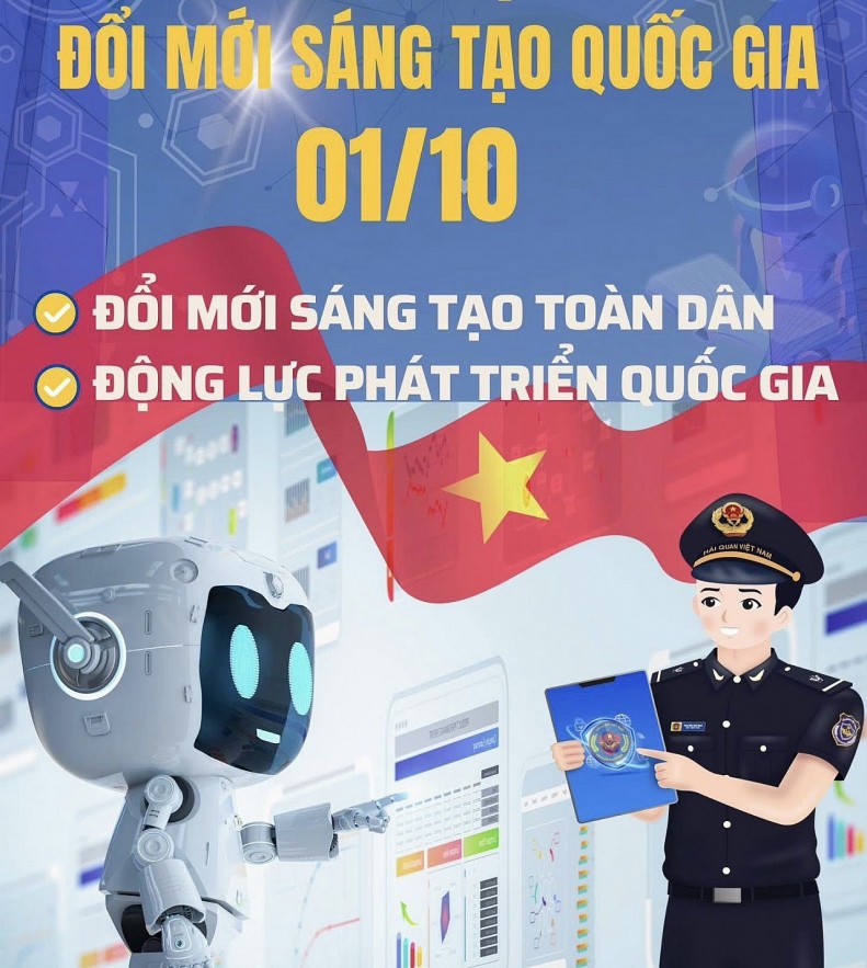 Hải quan hưởng ứng Ngày hội Đổi mới sáng tạo Quốc gia