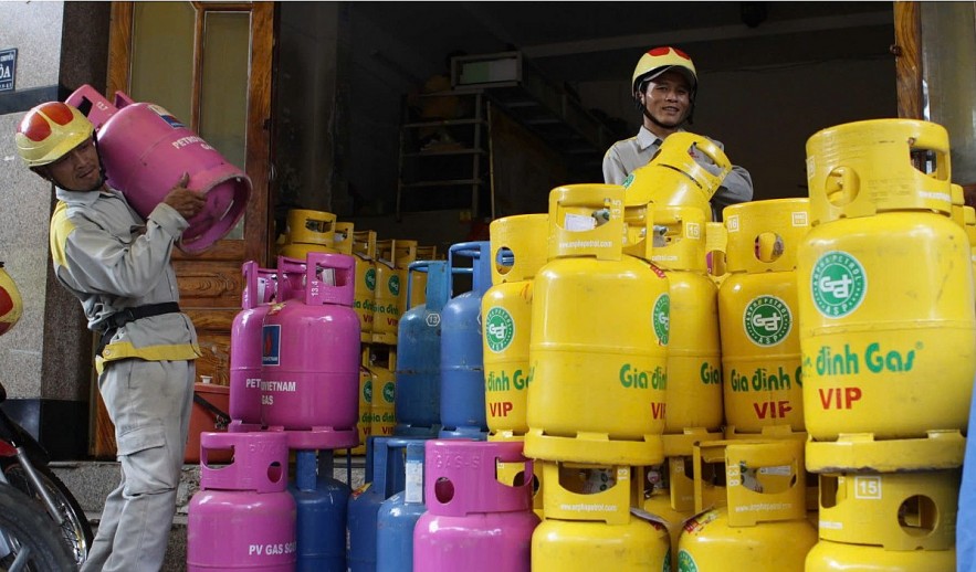 Giá gas bán lẻ trong nước tháng 10/2025 đảo chiều giảm