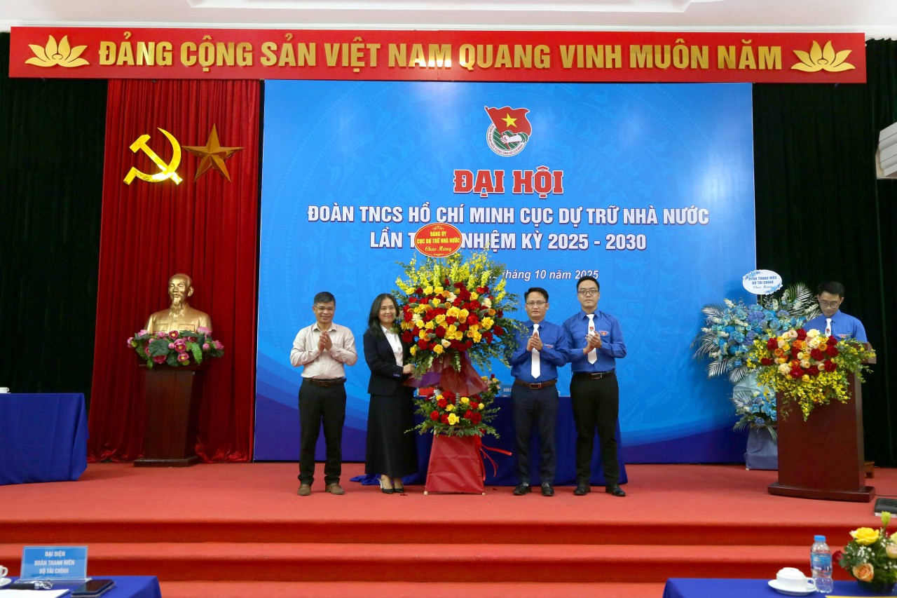 Ra mắt Ban Chấp hành Đoàn Thanh niên Cục Dự trữ Nhà nước nhiệm kỳ 2025 -2030