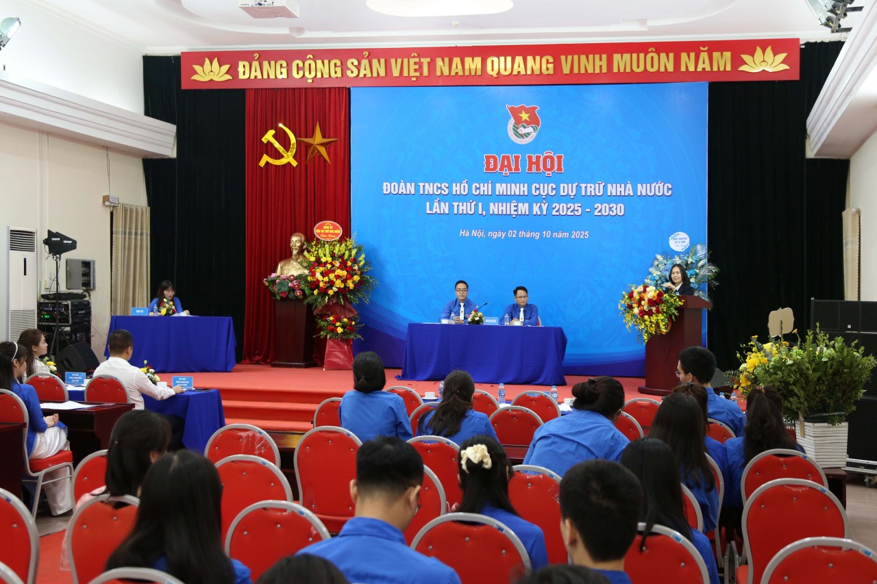 Ra mắt Ban Chấp hành Đoàn Thanh niên Cục Dự trữ Nhà nước nhiệm kỳ 2025 -2030