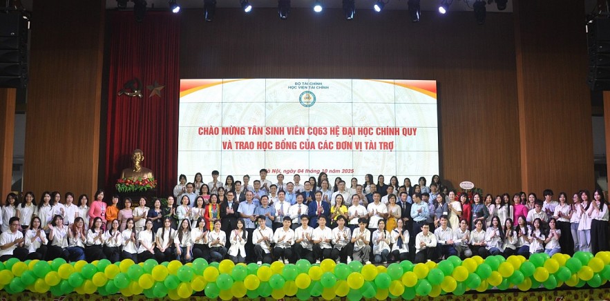 Học viện Tài chính chào đón gần 6.000 tân sinh viên CQ63 hệ đại học chính quy