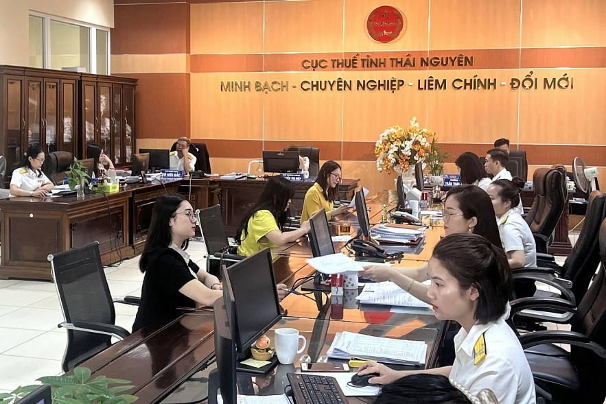 Thuế tỉnh Thái Nguyên không để xảy ra tình trạng chậm trả kết quả cho người nộp thuế Thuế tỉnh Thái Nguyên không để xảy ra tình trạng chậm trả kết quả cho người nộp thuế