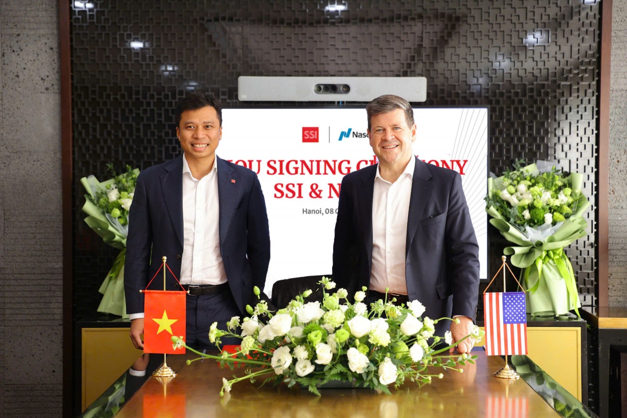 SSI hợp tác với Nasdaq trên 3 lĩnh vực quan trọng