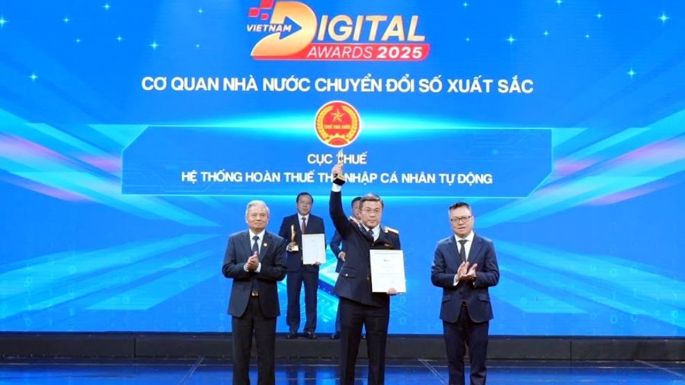 Cục Thuế được vinh danh “Cơ quan nhà nước chuyển đổi số xuất sắc”