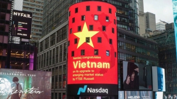 Nasdaq chúc mừng thị trường chứng khoán Việt Nam chính thức được nâng hạng theo công bố của FTSE Russell