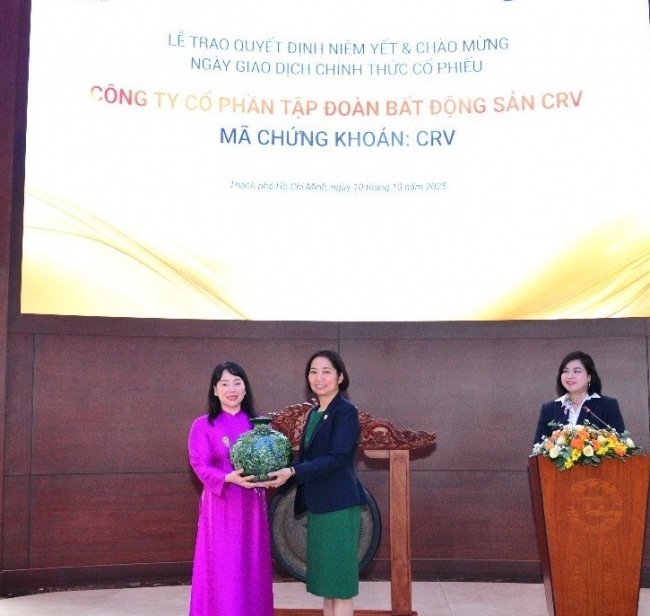 Hơn 672,4 triệu cổ phiếu CRV chính thức niêm yết trên HOSE