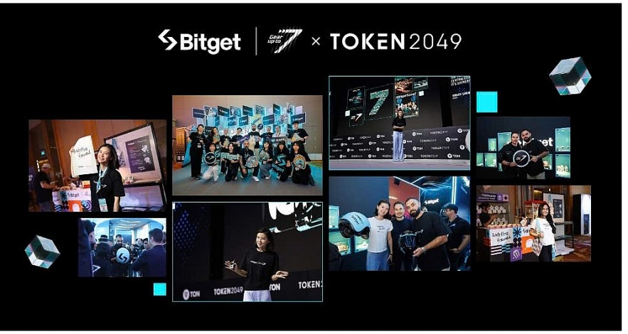 Bitget  tại sự kiện TOKEN2049 Singapore -  sứ mệnh trao quyền trên toàn thế giới