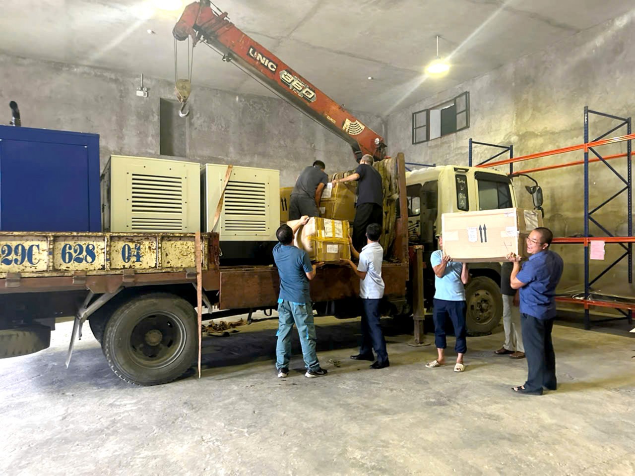 Chi cục Dự trữ Nhà nước khu vực I kịp thời xuất cấp hàng dự trữ hỗ trợ 2 tỉnh phía Bắc
