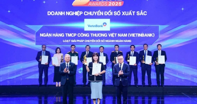VietinBank - Doanh nghiệp chuyển đổi số xuất sắc 2025
