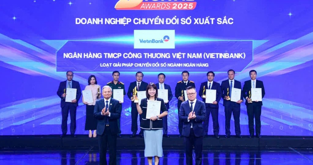 VietinBank - Doanh nghiệp chuyển đổi số xuất sắc 2025