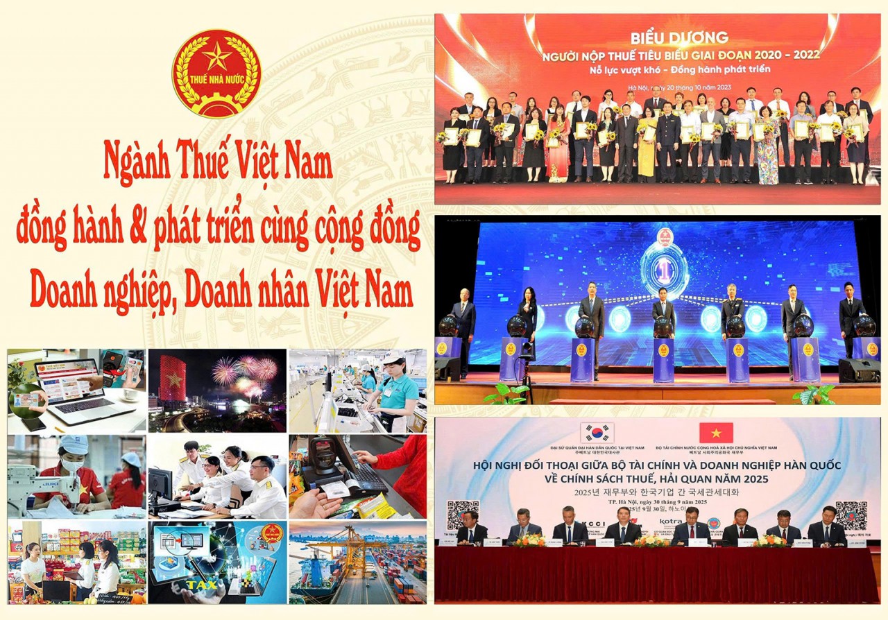 Cục Thuế chúc doanh nghiệp, doanh nhân gặt hái thêm nhiều thành công trên con đường hội nhập, phát triển