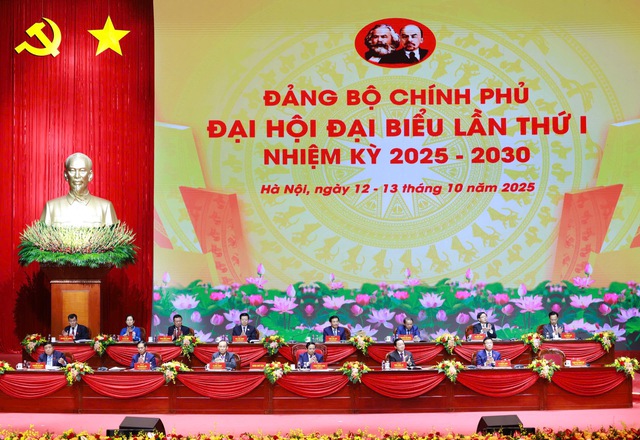 Chùm ảnh: Phiên trù bị Đại hội Đảng bộ Chính phủ lần thứ I- Ảnh 5. Chùm ảnh: Phiên trù bị Đại hội Đảng bộ Chính phủ lần thứ I- Ảnh 5.
