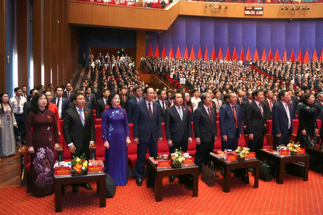 Khai mạc Đại hội đại biểu Đảng bộ Chính phủ lần thứ I Khai mạc Đại hội đại biểu Đảng bộ Chính phủ lần thứ I