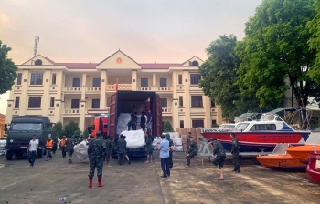 Ngành Dự trữ Nhà nước: Khẩn trương hỗ trợ khắc phục hậu quả mưa lũ