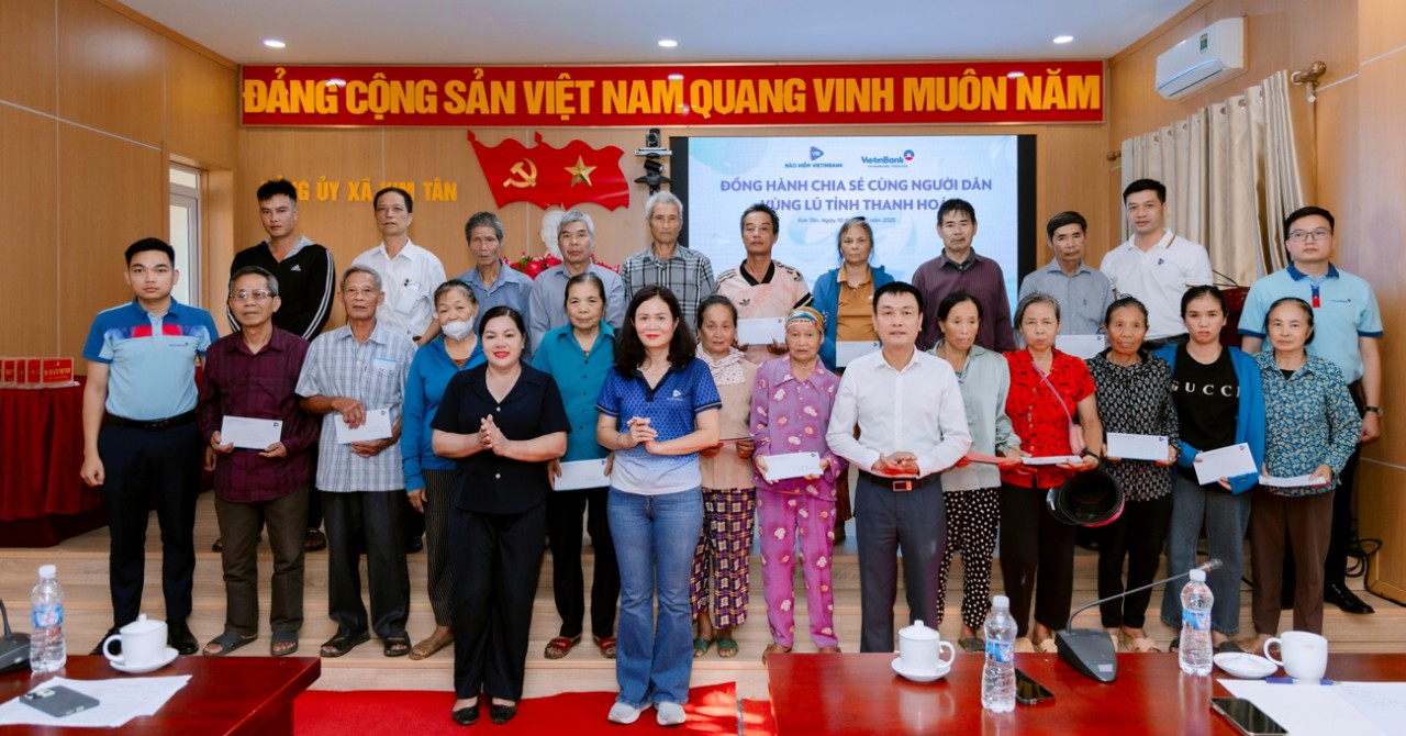 Bảo hiểm VBI đồng hành cùng khách hàng ứng phó hậu quả thiên tai
