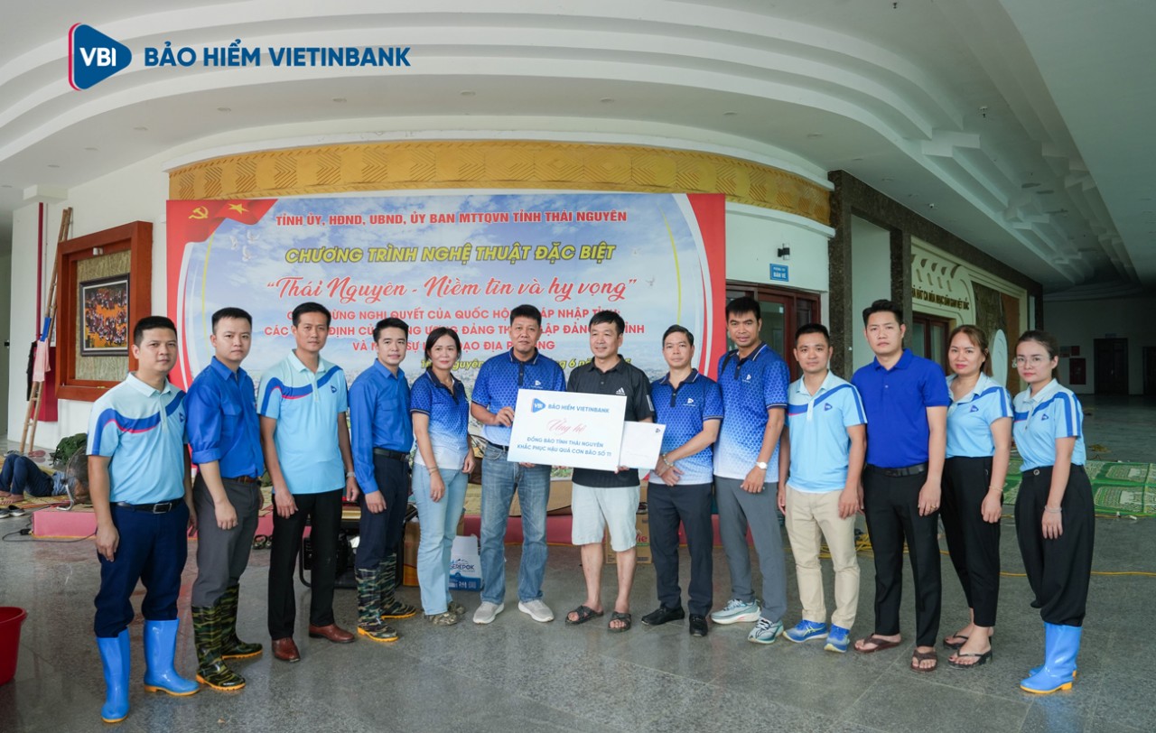 Bảo hiểm VBI đồng hành cùng khách hàng ứng phó hậu quả thiên tai