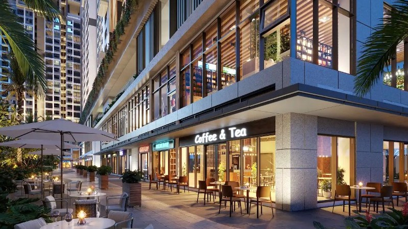 The Gió Riverside ra mắt 35 căn shop khối đế thương mại
