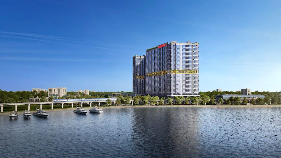 The Gió Riverside ra mắt 35 căn shop khối đế thương mại