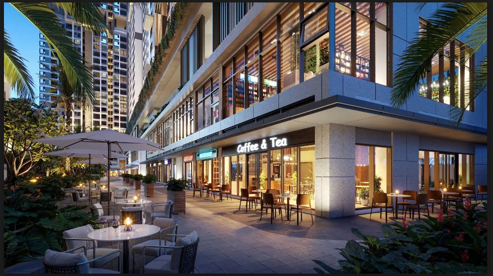 The Gió Riverside ra mắt 35 căn shop khối đế thương mại