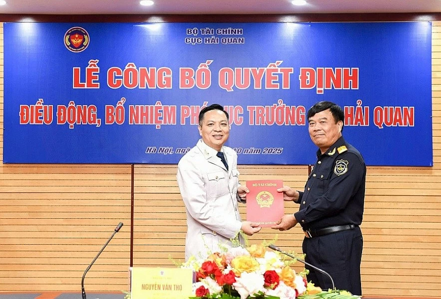 Điều động, bổ nhiệm ông Nguyễn Thành Hưng giữ chức vụ Phó cục trưởng Cục Hải quan