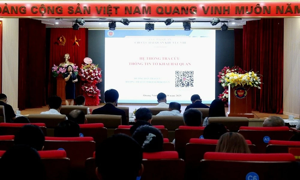 Chi cục Hải quan khu vực VIII nỗ lực hoàn thành kế hoạch thu ngân sách năm 2025 Chi cục Hải quan khu vực VIII nỗ lực hoàn thành kế hoạch thu ngân sách năm 2025