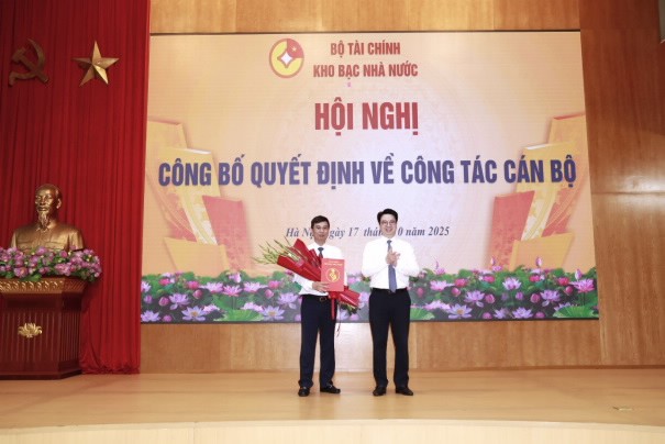 Ông Bùi Anh Bình được bổ nhiệm làm Phó Giám đốc Kho bạc Nhà nước