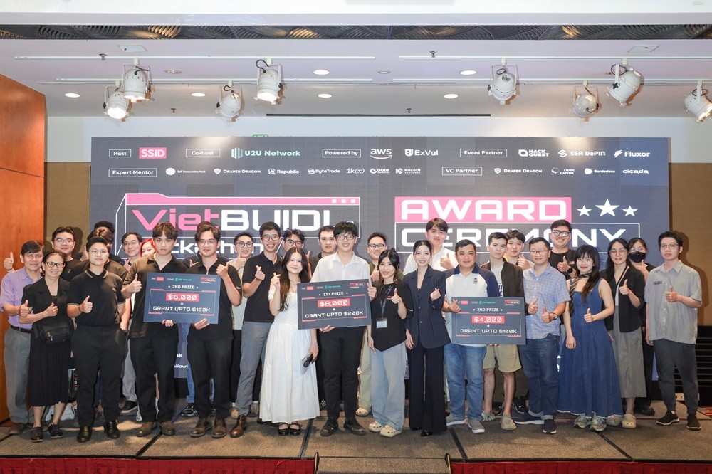 VIETBUIDL Hackathon 2025 vinh danh 12 đội thắng cuộc