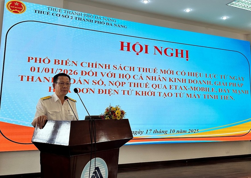 Thuế TP. Đà Nẵng: Thuế cơ sở 2 tập huấn các giải pháp thanh toán số và phổ biến chính sách mới