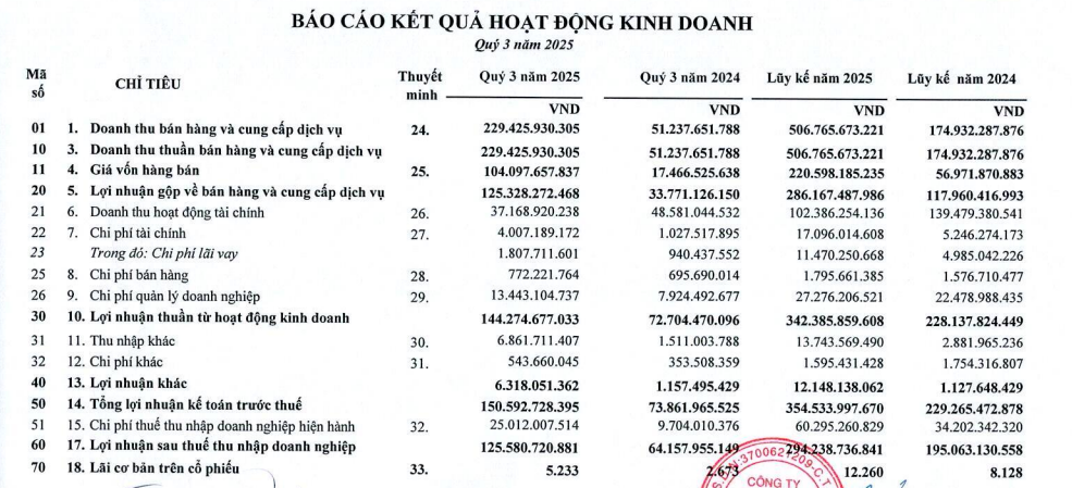 Hiệu quả kinh doanh và sức khỏe tài chính của Nam Tân Uyên cải thiện rõ rệt trước thềm chuyển sàn