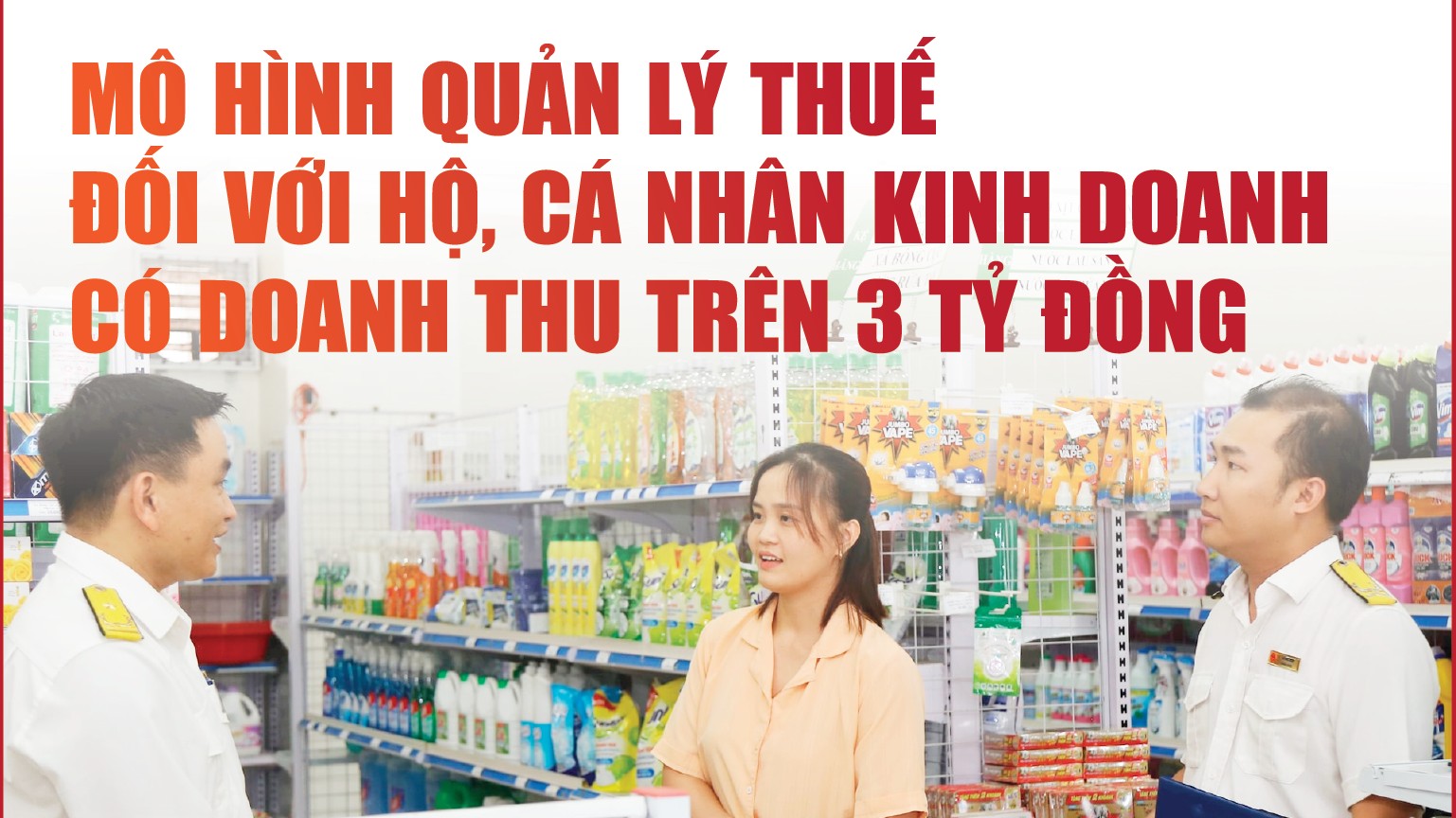 Infographics: Mô hình và phương pháp quản lý thuế đối với hộ kinh doanh khi xóa bỏ thuế khoán
