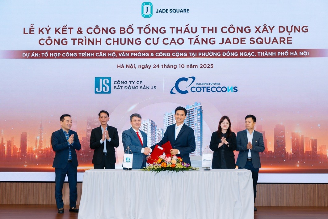 Coteccons làm Tổng thầu thi công chính thức dự án Jade Square Coteccons làm Tổng thầu thi công chính thức dự án Jade Square