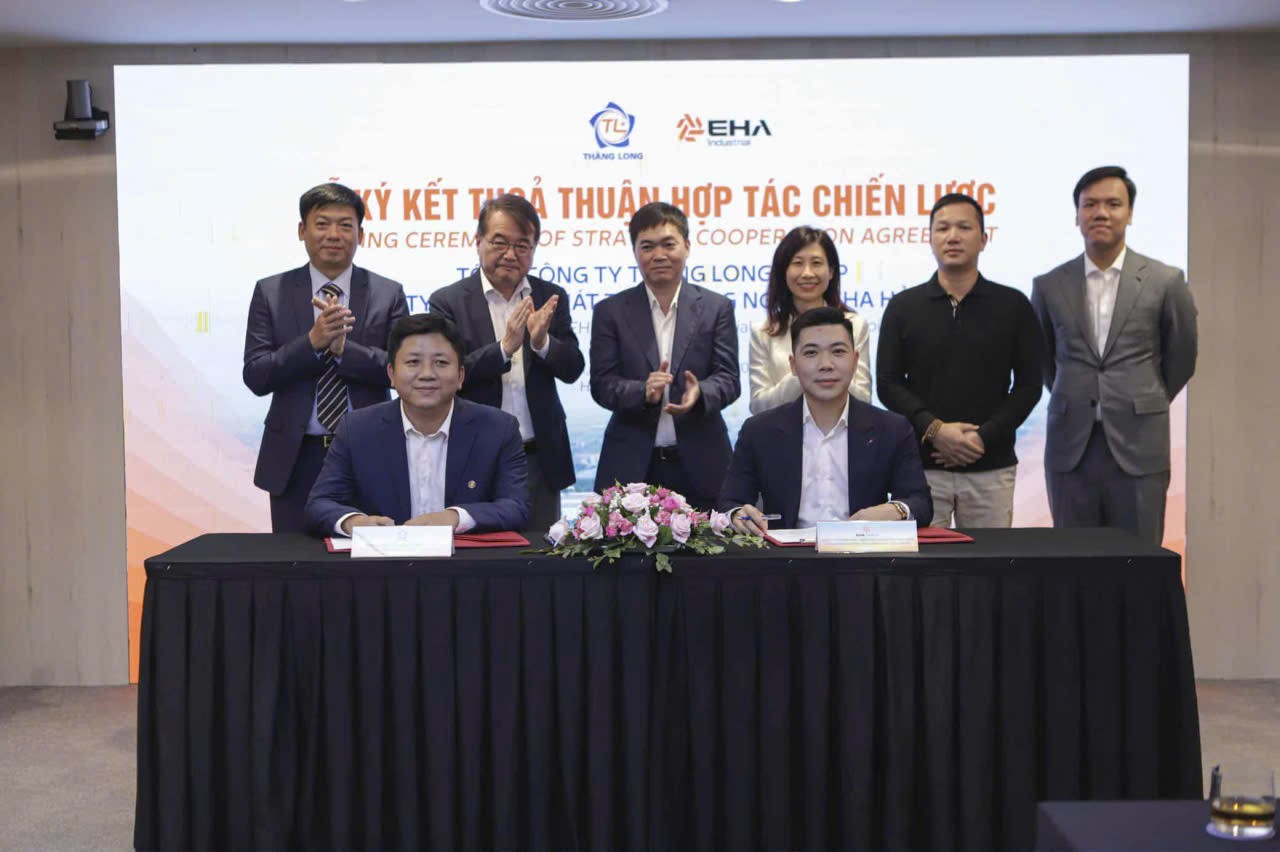 Thăng Long và EHA Industrial bắt tay phát triển hệ sinh thái công nghiệp hiện đại, xanh và bền vững Thăng Long và EHA Industrial bắt tay phát triển hệ sinh thái công nghiệp hiện đại, xanh và bền vững