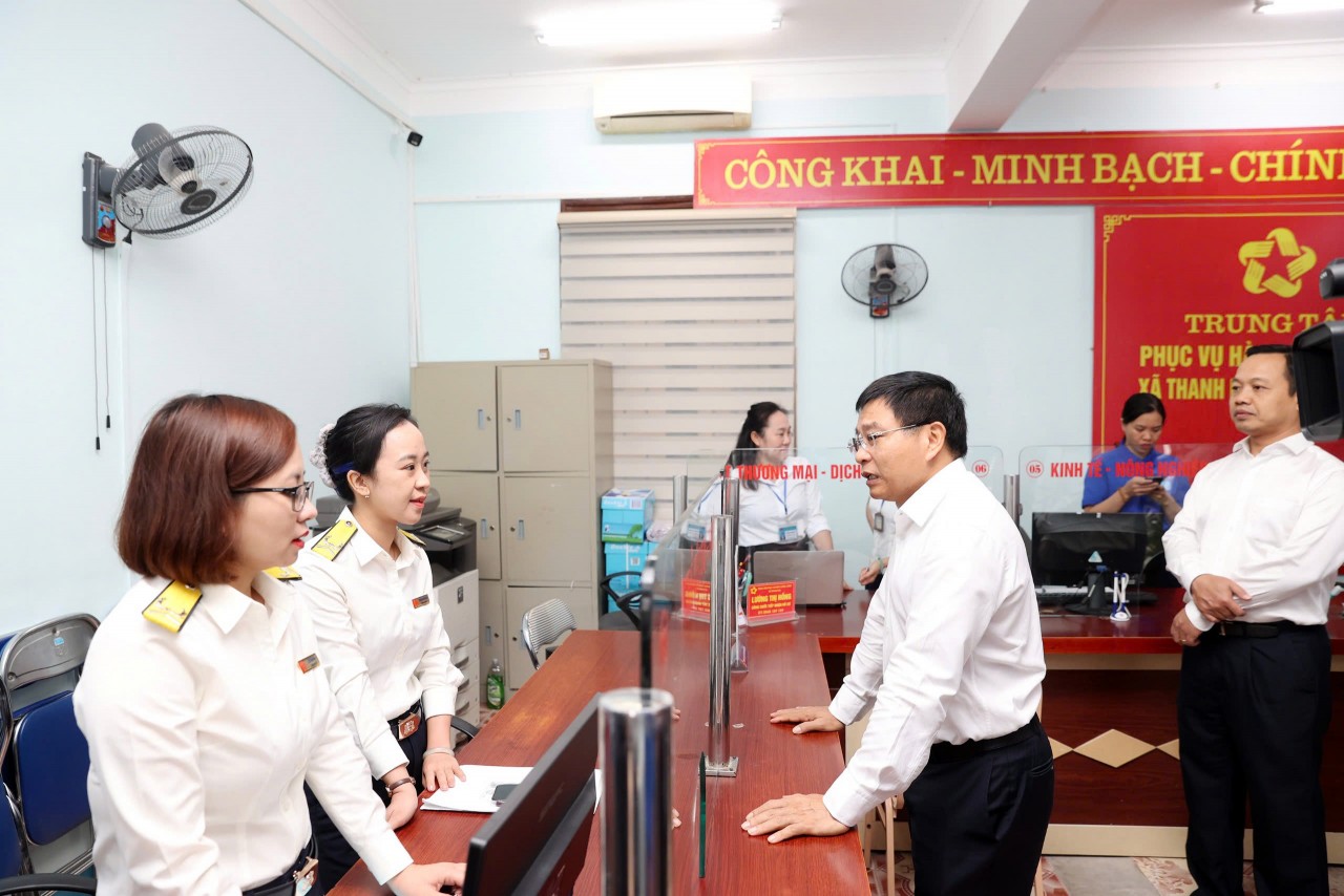 Bộ trưởng Nguyễn Văn Thắng khảo sát thực tế việc triển khai mô hình chính quyền hai cấp tại Điện Biên Bộ trưởng Nguyễn Văn Thắng khảo sát thực tế việc triển khai mô hình chính quyền hai cấp tại Điện Biên