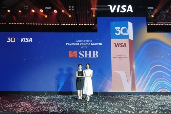 SHB lần thứ hai được VISA vinh danh “Ngôi sao tăng trưởng thẻ năm 2025”