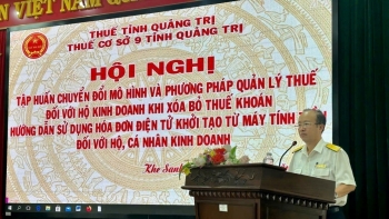 Thuế tỉnh Quảng Trị: Thuế cơ sở 9 tập huấn chuyển đổi mô hình quản lý thuế đối với hộ kinh doanh