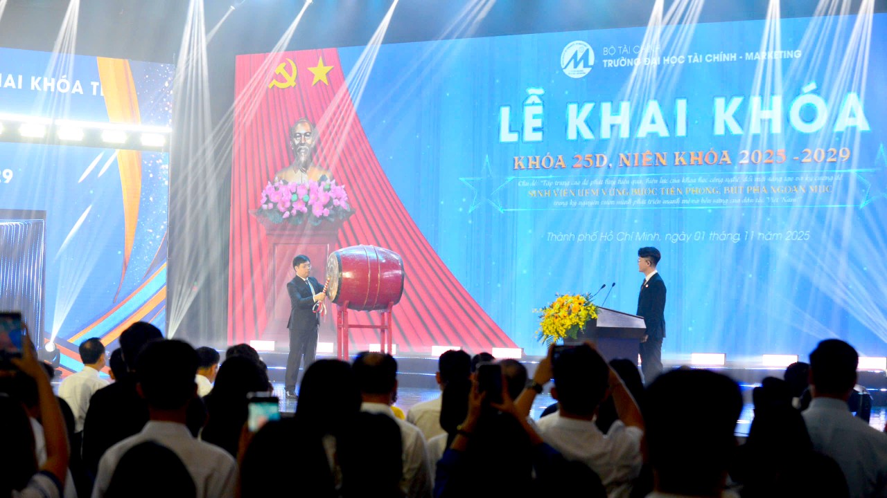 Trường Đại học Tài chính – Marketing đón hơn 6.200 tân sinh viên khóa 25D