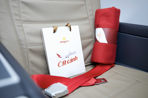 Những hình ảnh chuyến bay đầu tiên của Hãng hàng không Sun PhuQuoc Airways Những hình ảnh chuyến bay đầu tiên của Hãng hàng không Sun PhuQuoc Airways