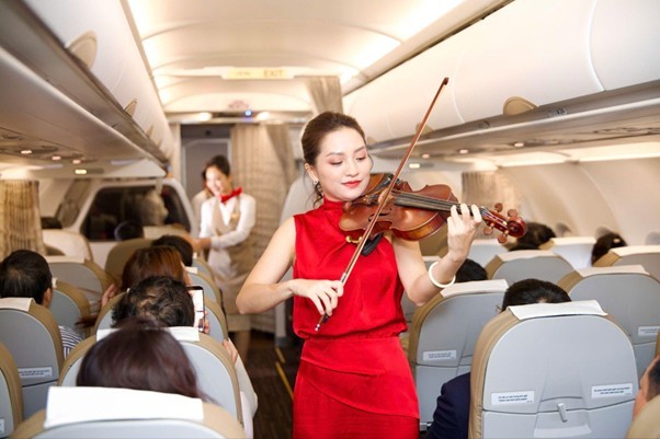 Những hình ảnh chuyến bay đầu tiên của Hãng hàng không Sun PhuQuoc Airways Những hình ảnh chuyến bay đầu tiên của Hãng hàng không Sun PhuQuoc Airways