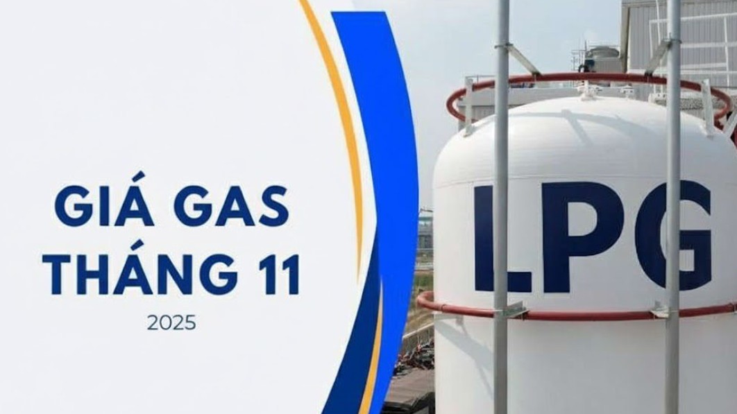 Giá gas bán lẻ trong nước tháng 11/2025 giảm tháng thứ 2 liên tiếp