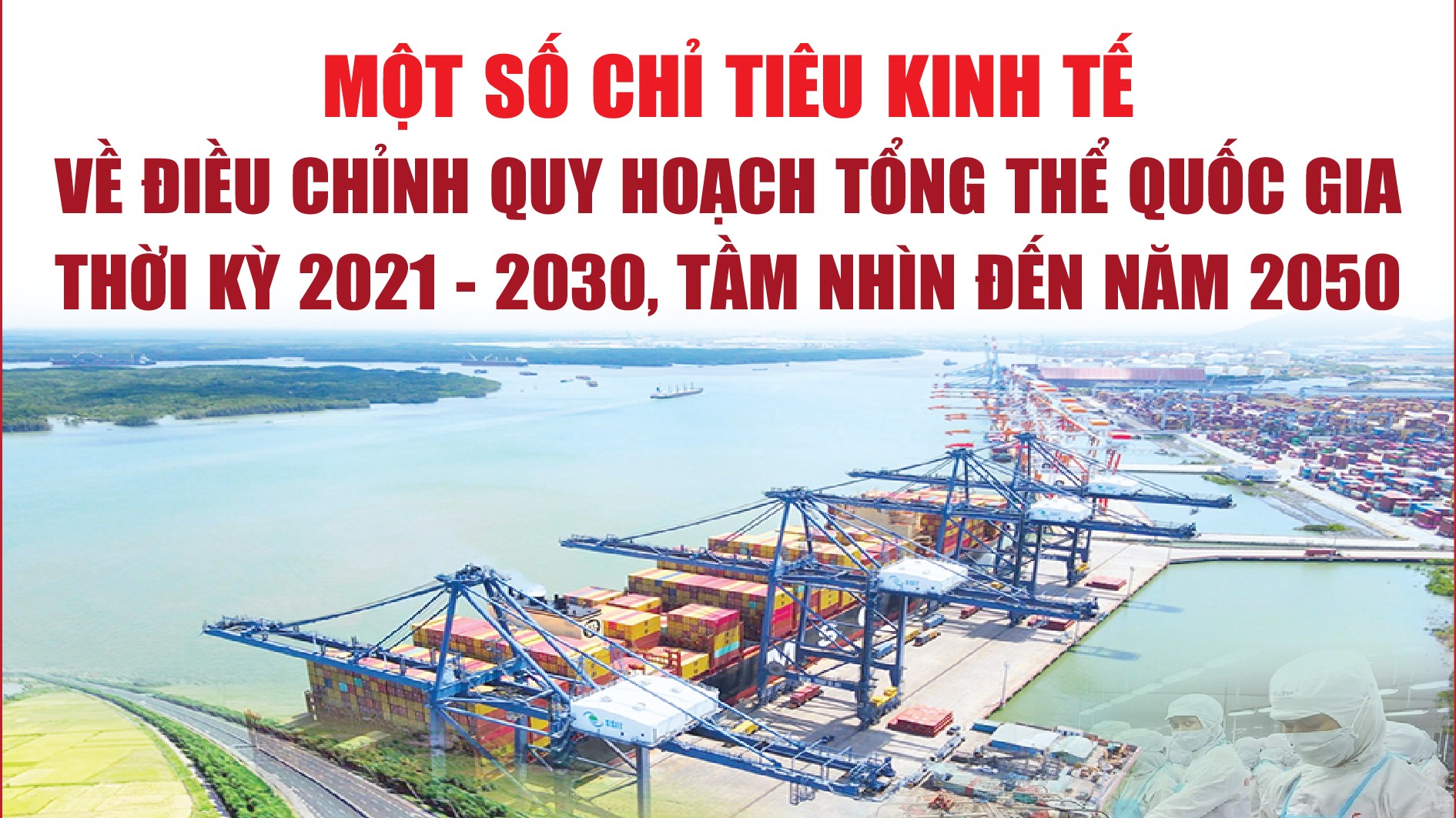 Infographics: Điều chỉnh Quy hoạch tổng thể quốc gia thời kỳ 2021 - 2030, tầm nhìn đến 2050