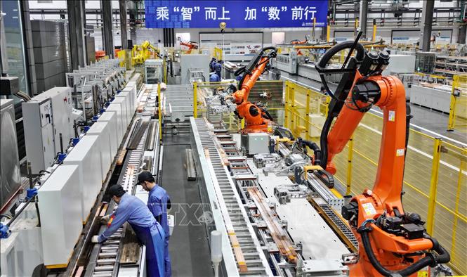 Kinh tế Trung Quốc tăng trưởng ổn định trong 9 tháng đầu năm Chú thích ảnh