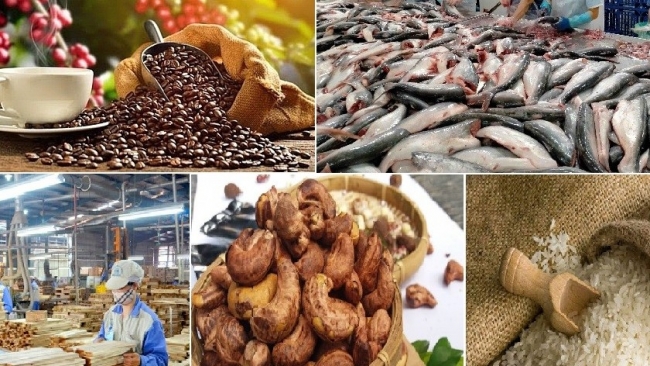 10 tháng, tổng kim ngạch xuất khẩu nông lâm thủy sản đạt 58,13 tỷ USD